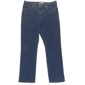 Levi’s Classic Straight Women’s 12 (34x 30) Jeans Stretch High Rise Blue Denim